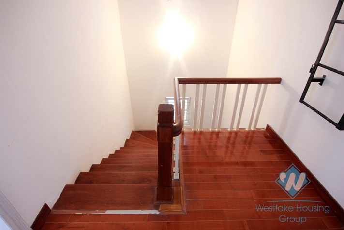 House with small garden and yard for lease in Nghi Tam Village, Tay Ho, Ha  Noi